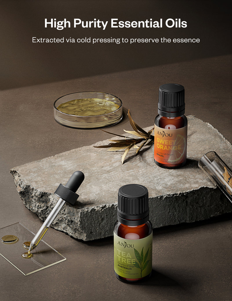 Dropship Set, 35x5ml Essential Oil Gift Set, Pure Essential Oils